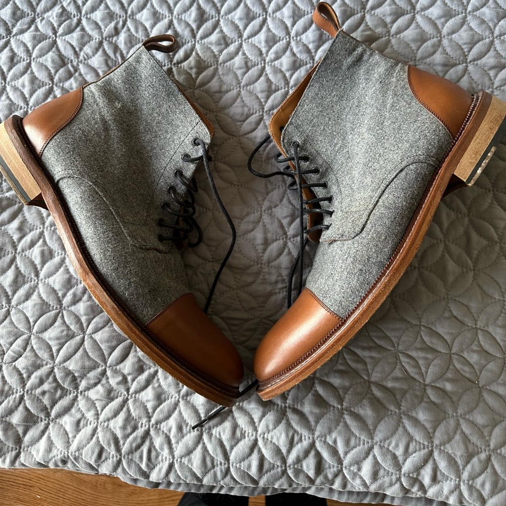 Taft Jack Grey/Brown Boot